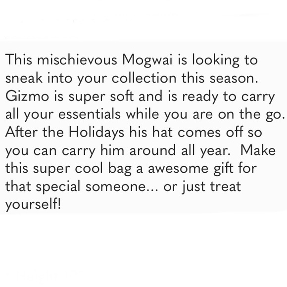 LOUNGEFLY GREMLINS GIZMO Holiday Keyboard Cosplay w/Removable Hat MINI BACKPACK! - Picture 10 of 11